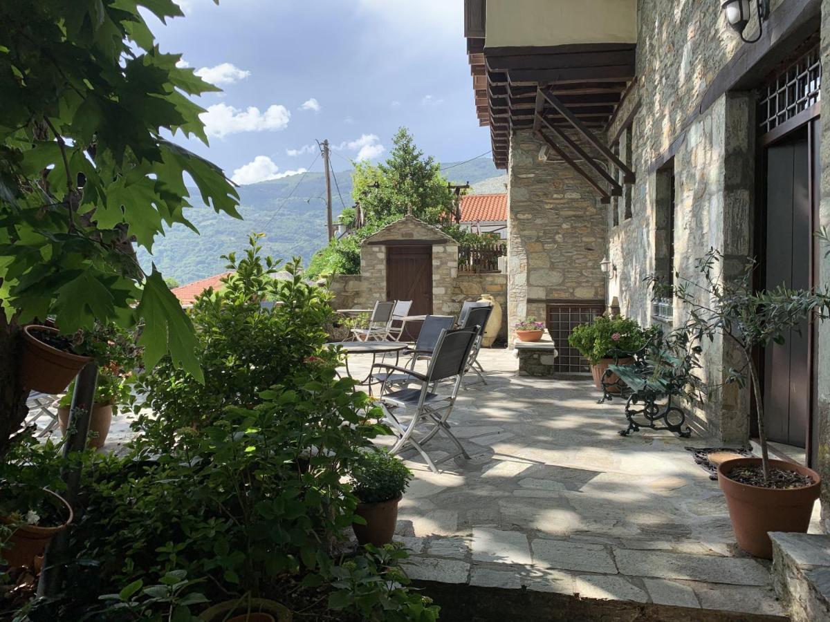 Palio Eleotrivio Guesthouse Agios Lavrentios Dış mekan fotoğraf